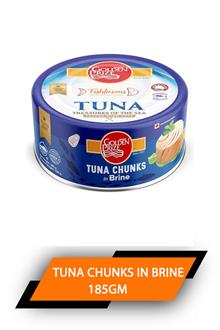 Gp Tuna Chunks In Brine 185gm